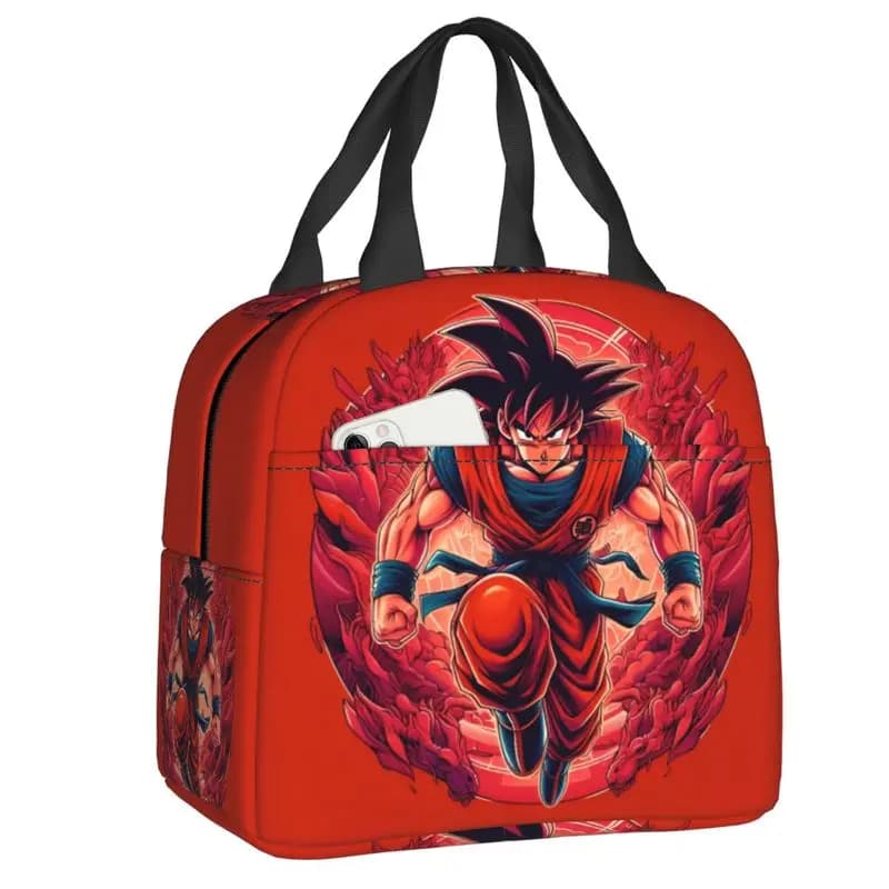 Borsa Termica Personalizzata D-Dragon B-Ball Z Gokus per Donne, Impermeabile, Anime DBZ, per Ufficio, Picnic e Viaggi