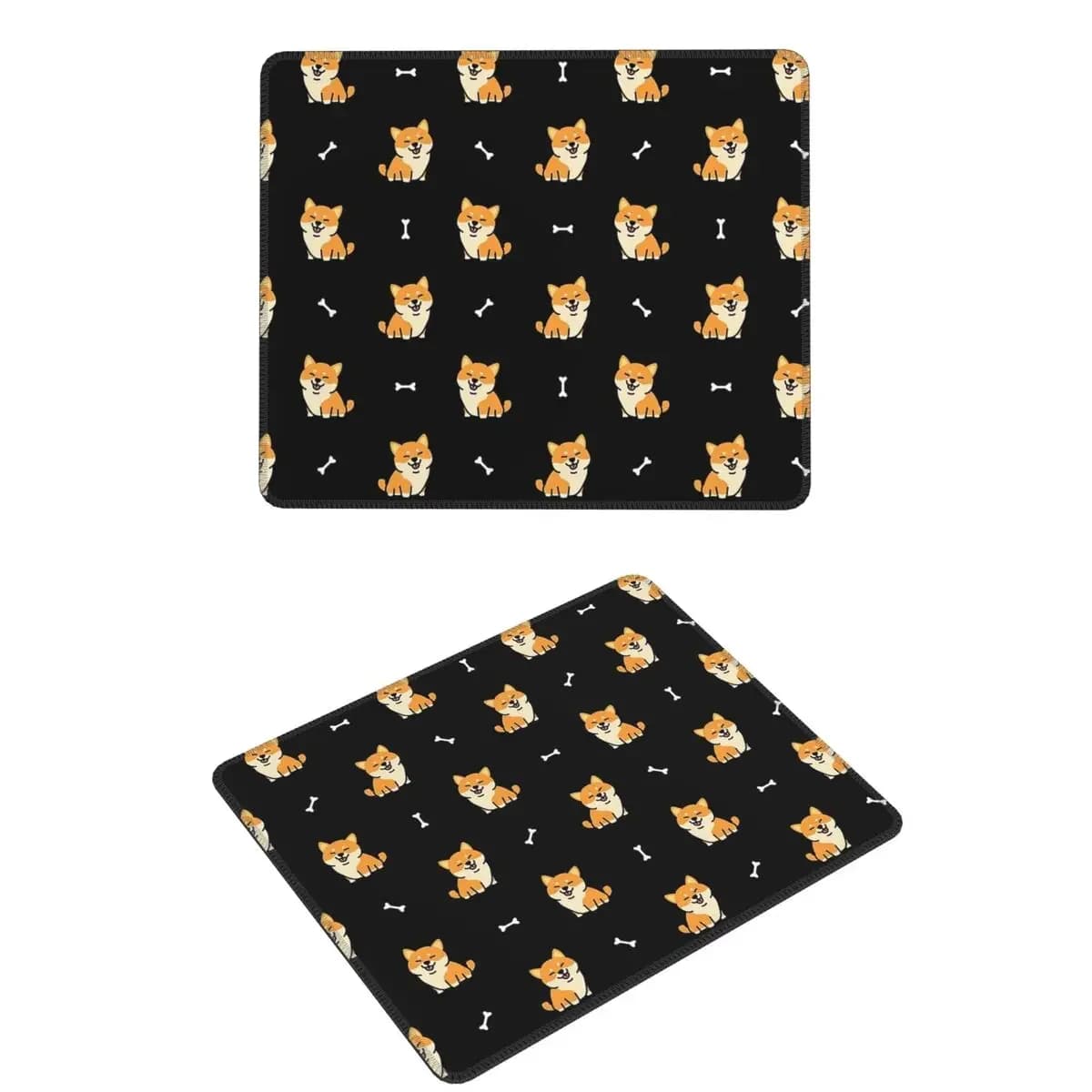 Tappetino per mouse con motivo Shiba Inu, tappetino per tastiera del computer, tappetino per mouse da gioco, tappetino da scrivania per PC, accessori per ufficio, tappetini da tavolo