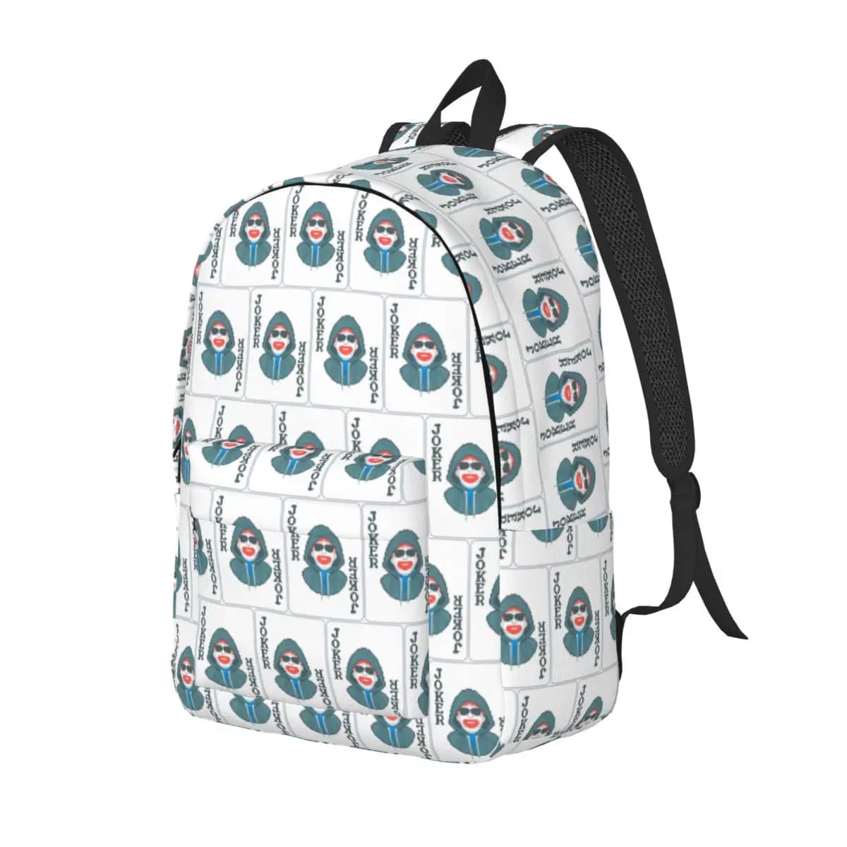Card Sharp Joker Balatro Student Backpack School Bag Hiking Travel Daypack for Men Women Fashion Bookbag Shoulder Bags