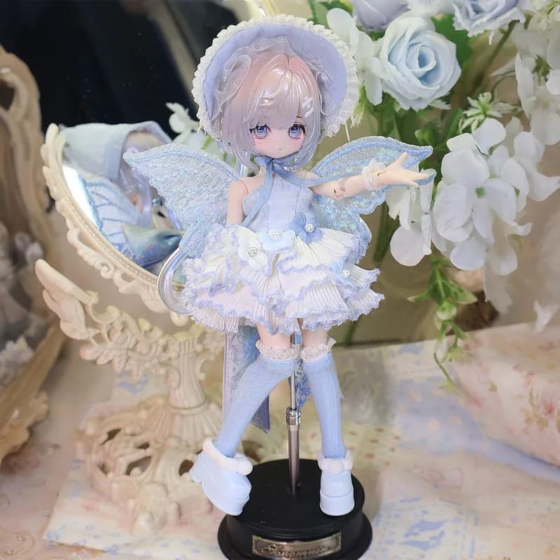 Set di Vestiti per Bambole Zhan Yu Hua Song, Abiti per Bambole Bjd 8-Punti, Vestiti per Bambole Ob11, Nuova Collezione con Design Geometrico, Regalo per Ragazze