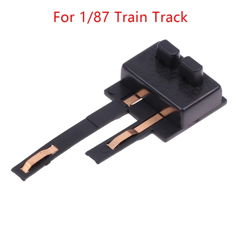 Kit Diorama Ferroviario Scala 1:87 HO, Accessori per Modellismo Ferroviario Fai-da-Te, Binari di Simulazione, Scatole di Giunzione, Strisce di Alimentazione
