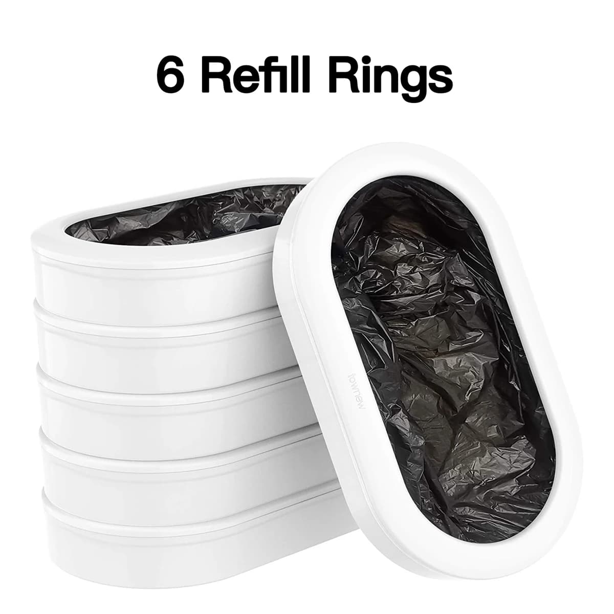Townew T3 Smart Trash Can Contenitore di ricambio Anello di ricarica Cartuccia Fodere per sacchetti di scarto