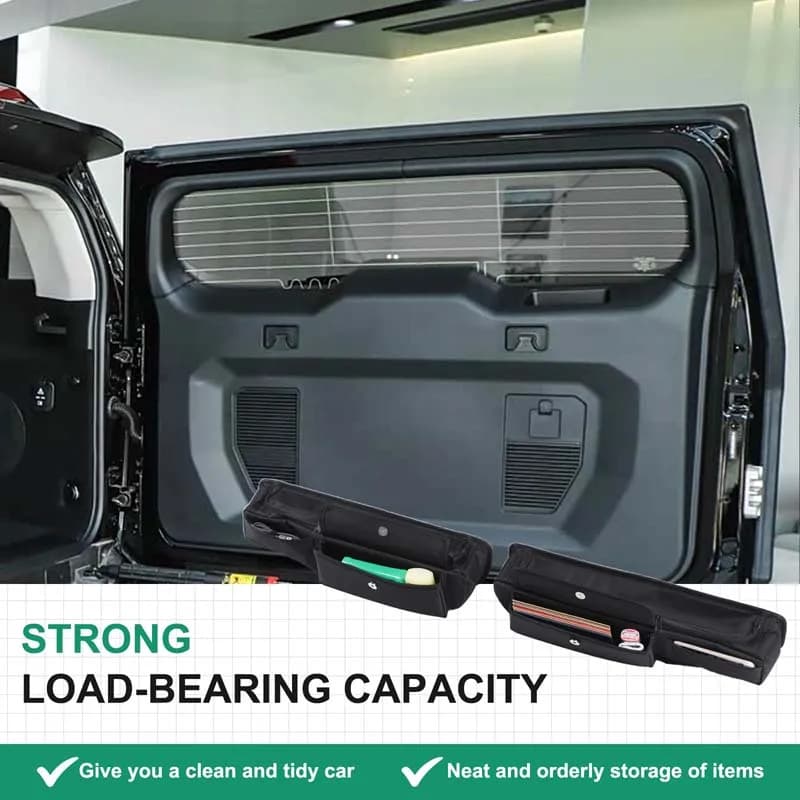 Borsa portaoggetti per portellone posteriore e finestrino per Great Wall Tank 400 2025-2026, organizer per attrezzi e accessori auto (mezza altezza)