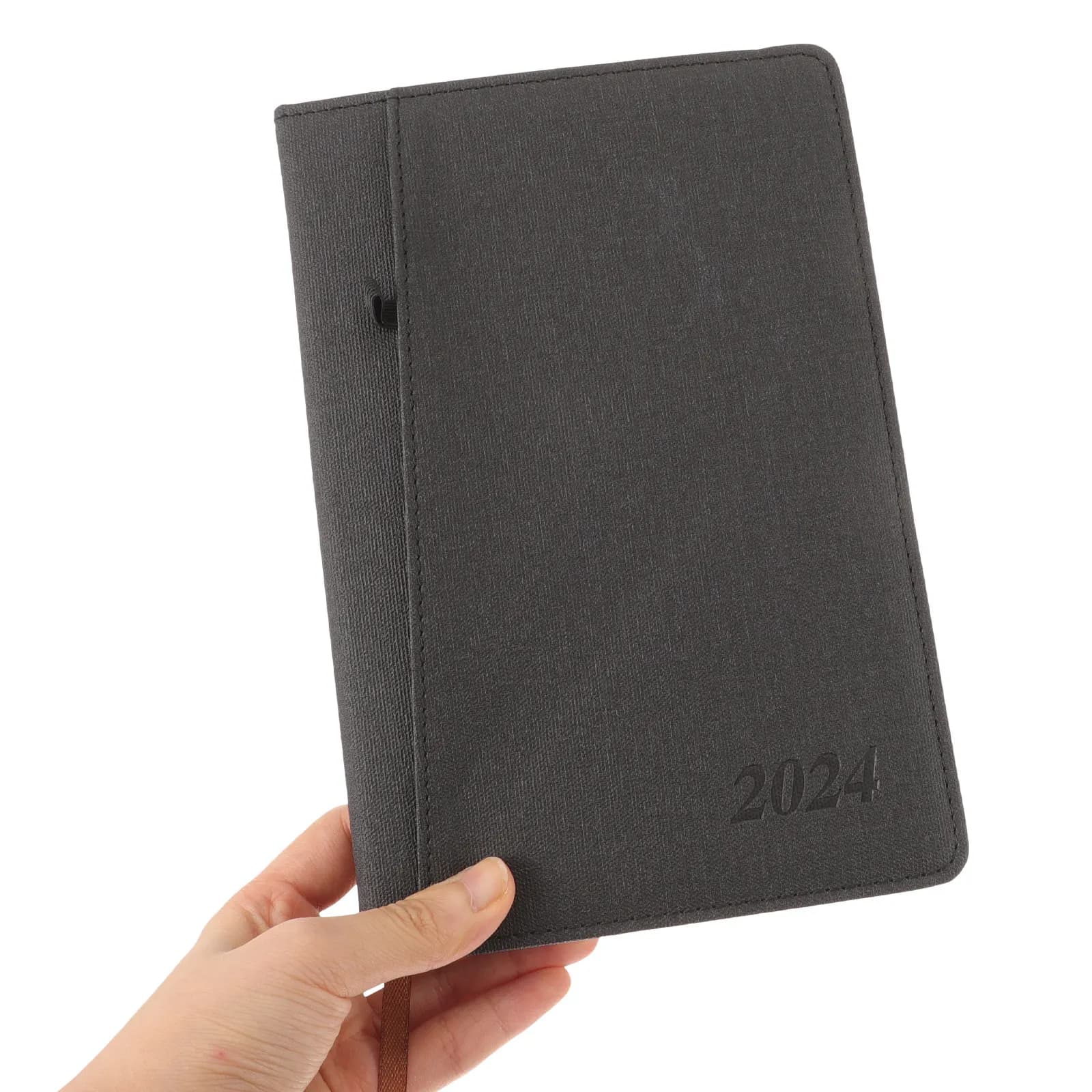Agenda Settimanale Non Datata A5 2024, Pianificatore Annuale, Libro Appuntamenti, Calendario in Inglese, Quaderno Multifunzione per Ufficio e Lista delle Cose da Fare