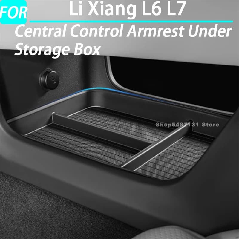 Bracciolo di controllo centrale per auto sotto scatola portaoggetti per accessori interni Li Xiang L6 L7 2024 2025