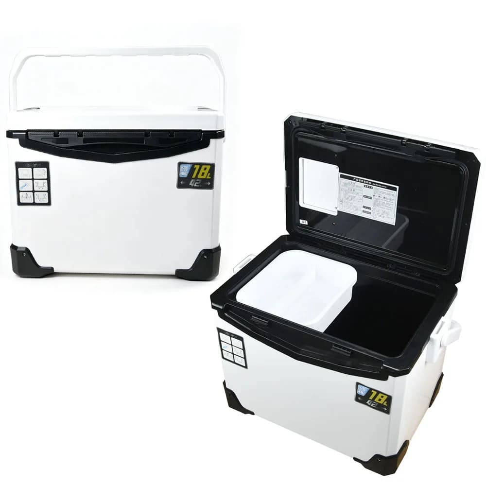 10L/18L/32L/48L Fishing Cooler Box Fishing Bucket Storage Tackle Box Outdoor Insulated Ice Chest Box for Fishing Camping Boating