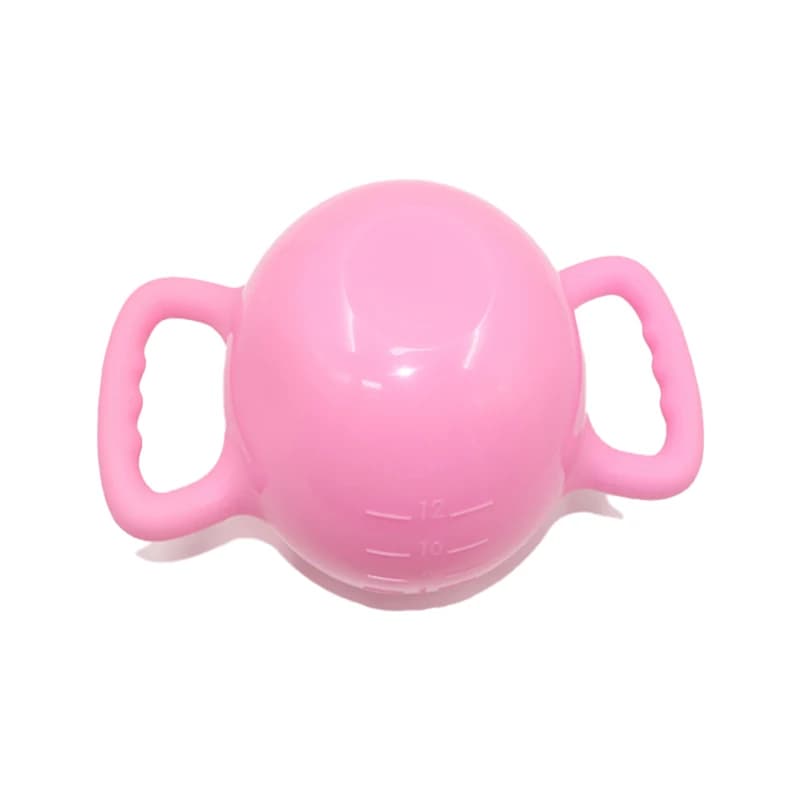 Kettlebell Regolabili con Impugnatura Antiscivolo per Allenamento di Forza, Yoga e Fitness, Riempibili con Acqua