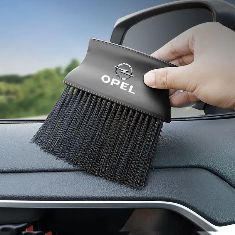 1Pcs Car Dedusting Brush Air Outlet Cleaning Brush for Opel Corsa D Astra Insignia Mokka Adam Combo OPC Vauxhall Vectra H G J