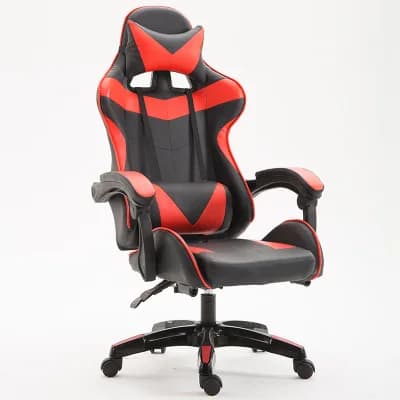 Sedie da Gaming Racing in Offerta, Poltrona Ergonomica Girevole e Reclinabile in Pelle PU per PC e Videogiochi
