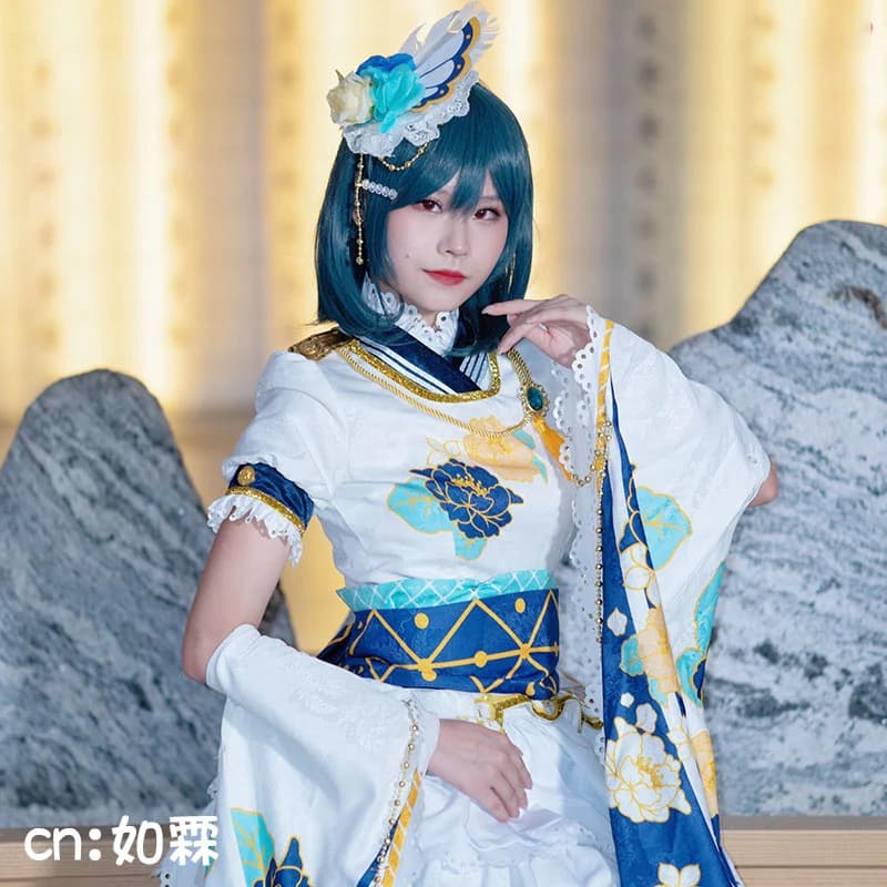 Love Live Nijigasaki Mifune Shioriko Cosplay Costume – School Idol Uniform Dress for Halloween Carnival Custom 2026
