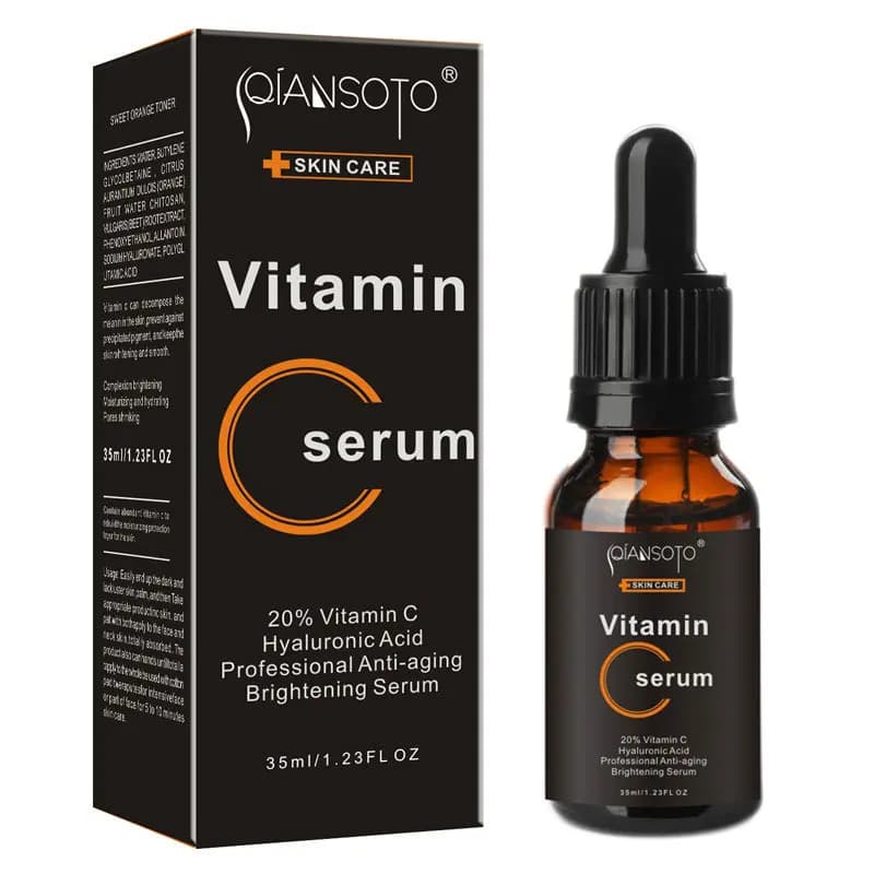 QIANSOTO vitamin C original solution L-VE essence facial hydrating facial VC moisturizing essence water