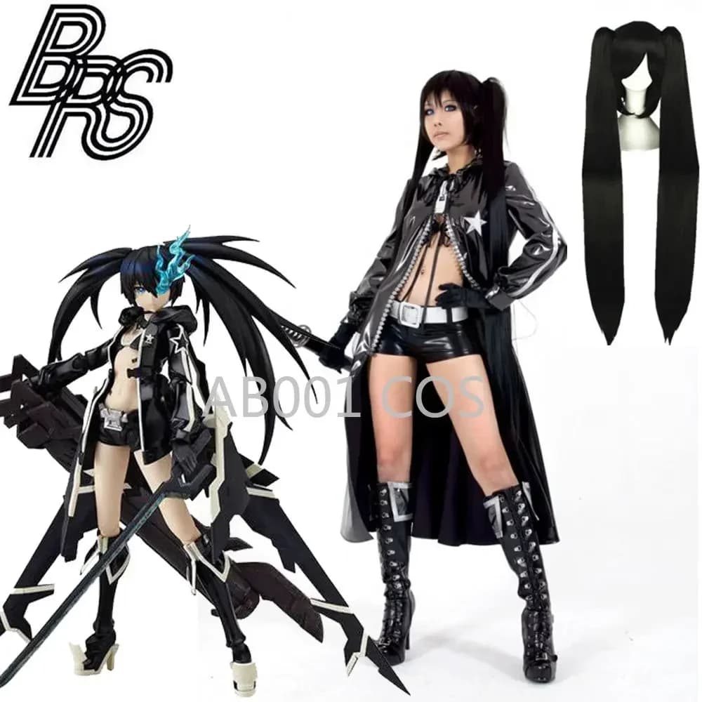 Anime BRS Black Rock Shooter Costume Cosplay Vestito di Carnevale di Halloween Cos Vestiti