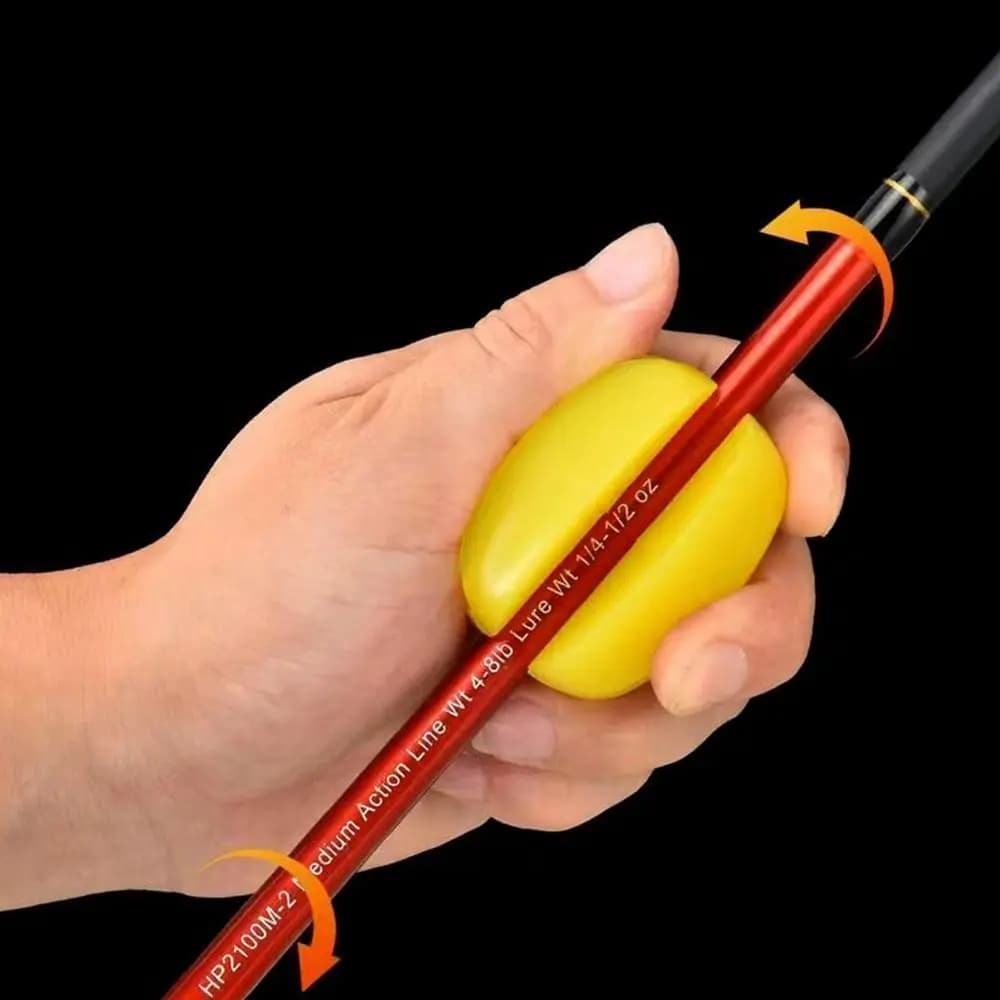 Universal Antique fishing rod Fixed ball protection Mini fishing rod with fishing rod cap Fishing accessories Fishing accessories