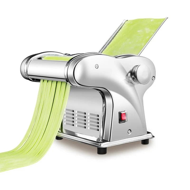 Macchina per pasta elettrica a 2 lame Macchina per fare noodle per uso domestico Macchina per pasta a rullo per pressa per pasta Macchina per empanada