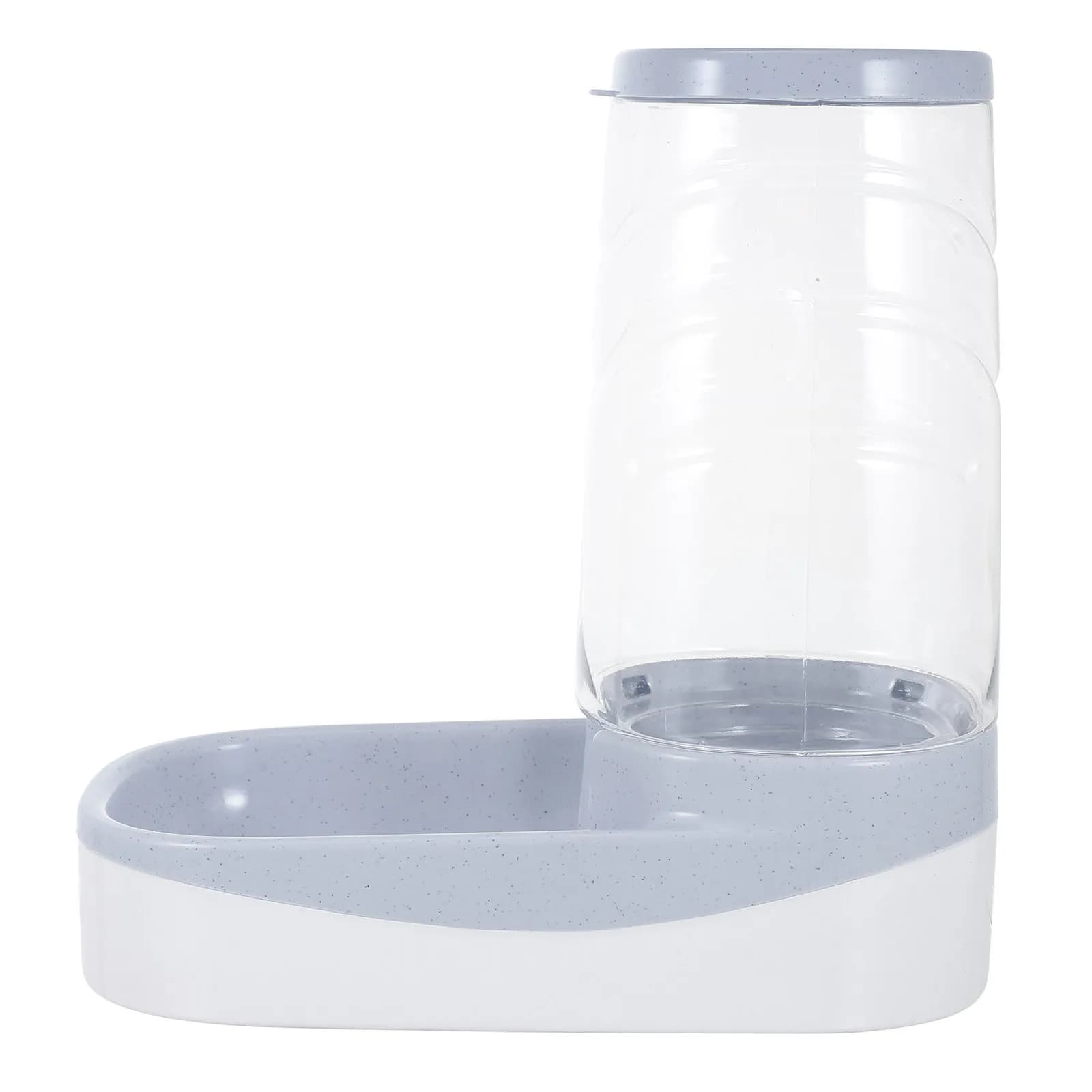 Dispenser Automatico per Animali Domestici, Ciotola Contenitore Cibo in PP Premium, Design Liscio e Lucido, Facile Installazione, Contenitore per Alimenti Gatti e Cani