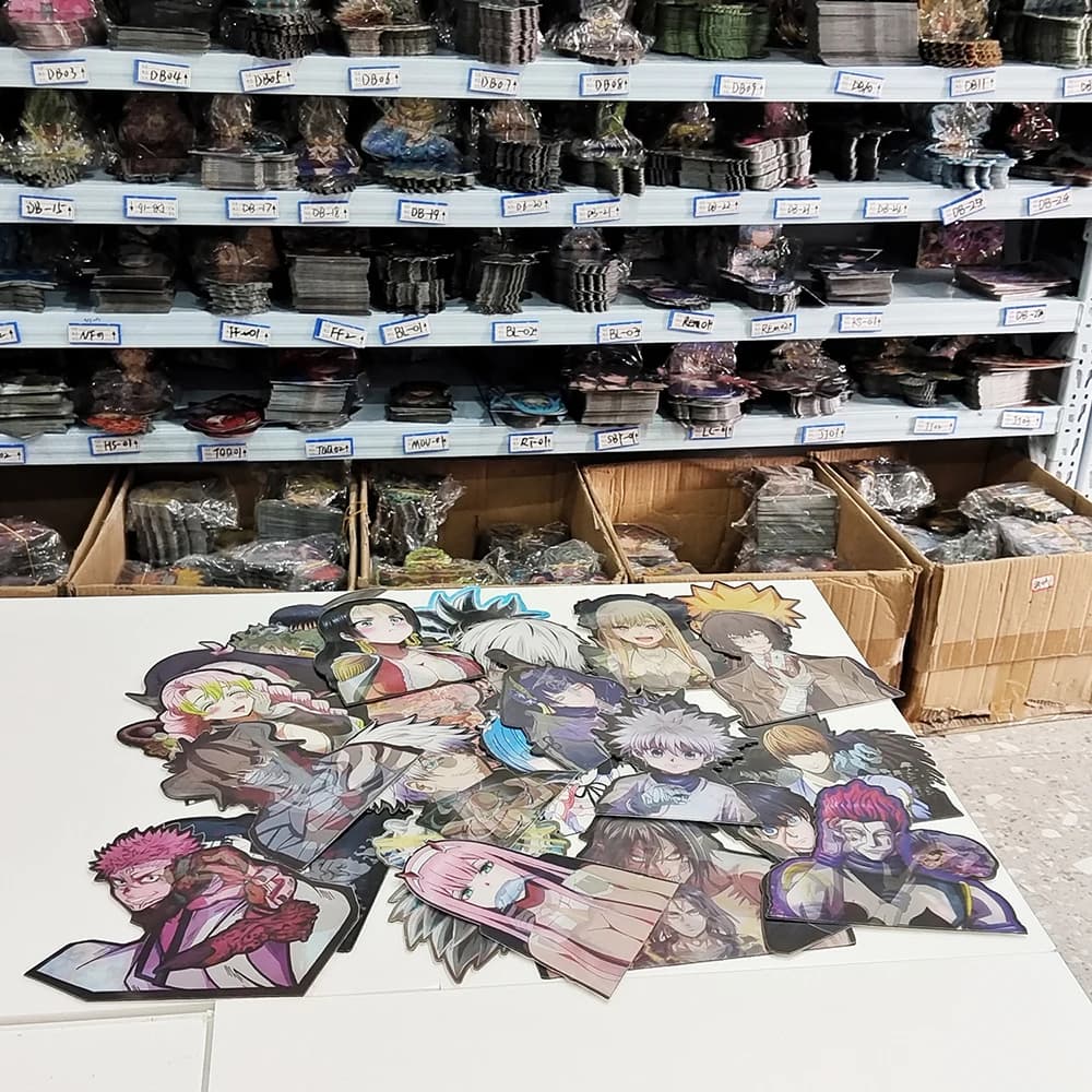 Mix Wholesale Anime Stickers Waterproof Decals for Cars,Laptop,Refrigerator,Etc.(Pls Contact us for Latest Catalogs)