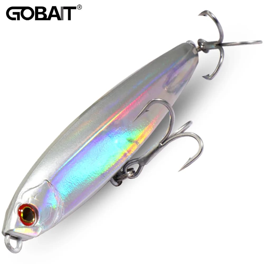 GOBAIT Matita Affondante Esca 10g 14g 18g 24g Minnow 8cm 10cm Amo da pesca Jig in metallo Wobbler Plopper Casting Gear Popper Pesca Lure