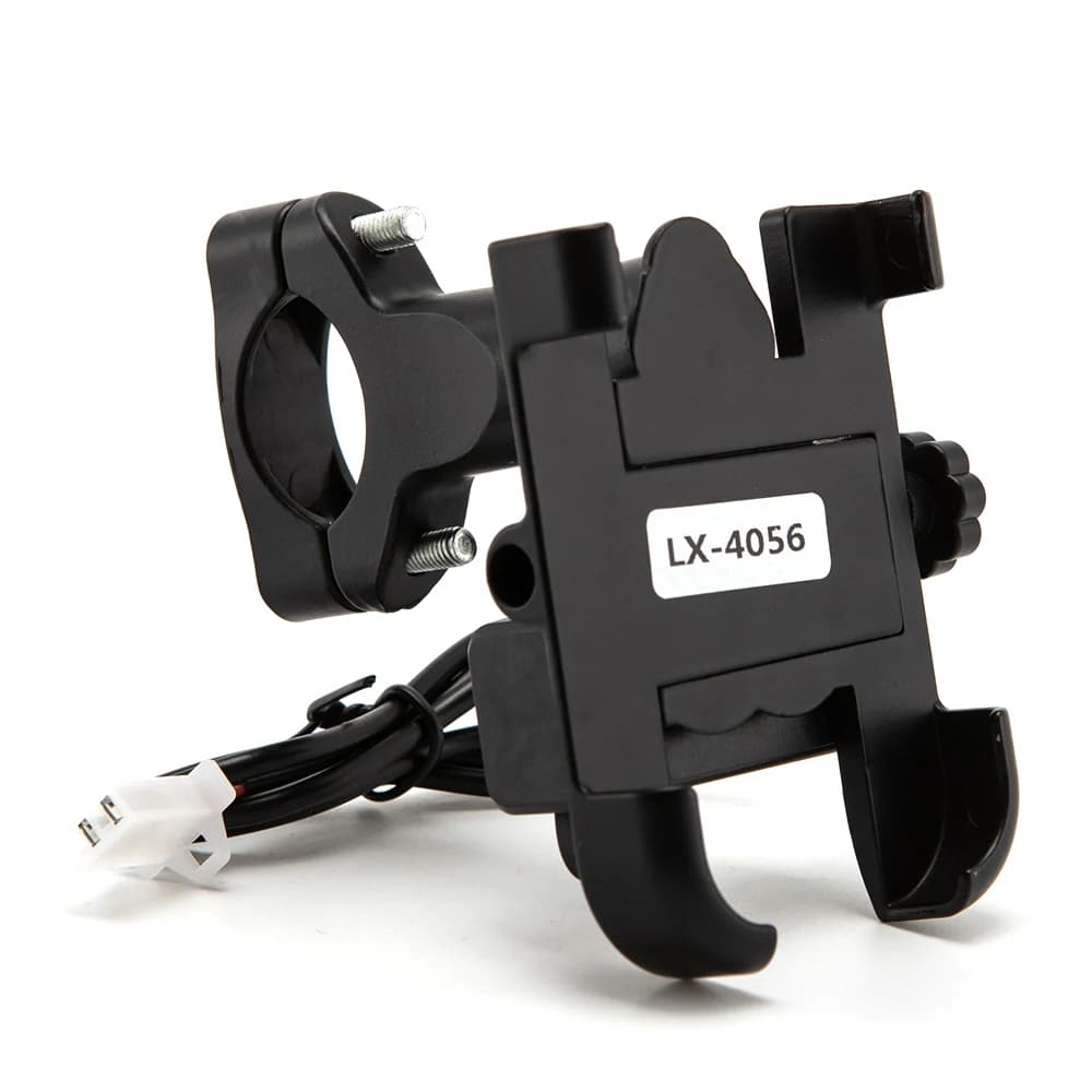 Support for motorcycle smartphones Bicycle handlebar support with USB charger for mobile phone 4.36.7 inch