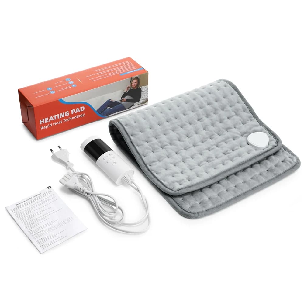 30X60 cm Riscaldamento Elettrico Pad Massaggiatore Terapia per Il Corpo Addome Sollievo dal Mal di Schiena Coperta Scaldino Invernale Tappetino per Massaggio Termico