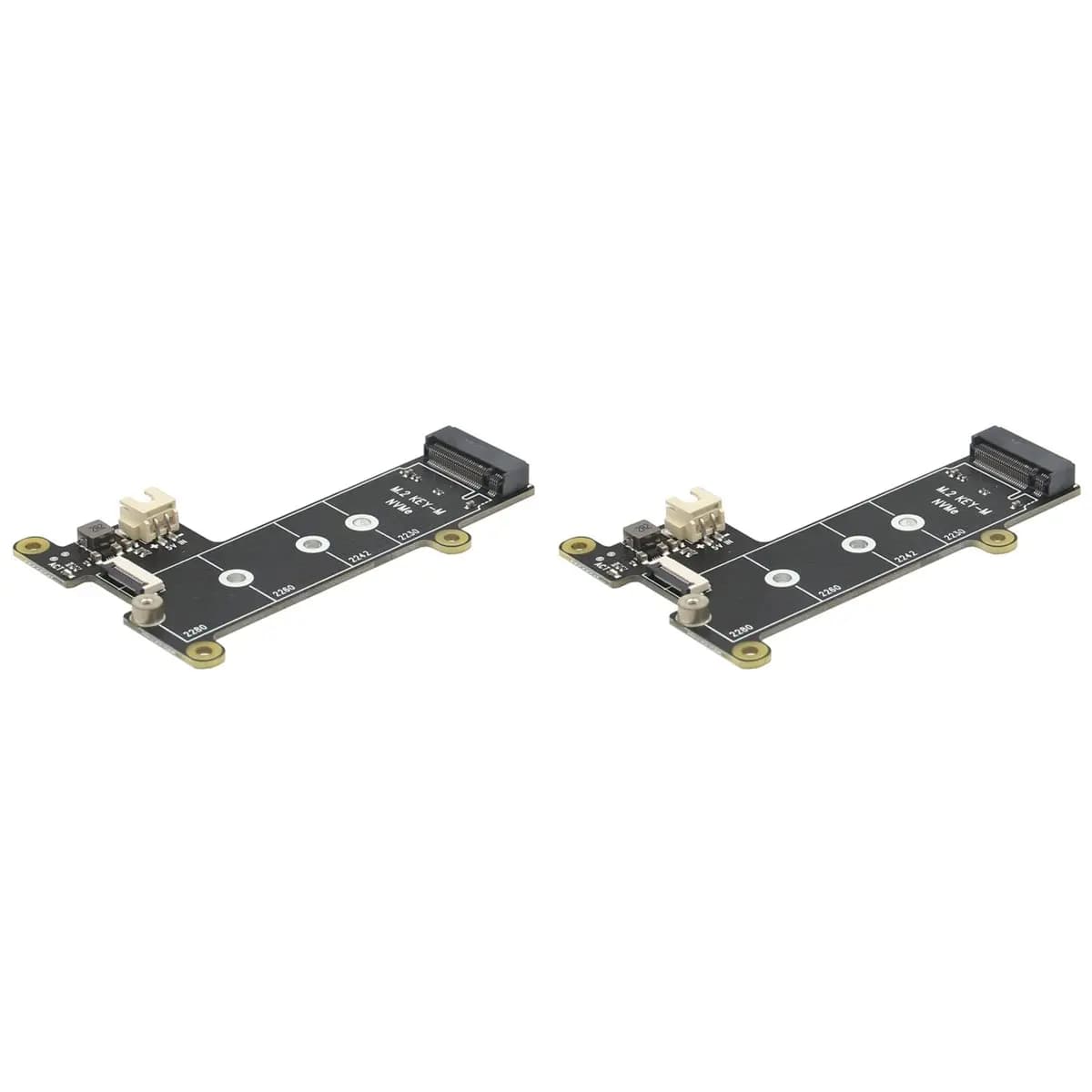T64C! 2X X1001 M.2 NVMe SSD Shield Scheda Periferica PCIe Compatibile con Raspberry Pi 5