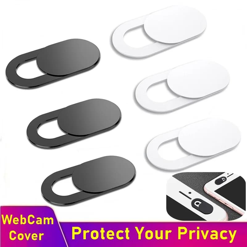 Tongdaytech WebCam Cover Magnete Slider Universal Plastic Antispy Camera Cover For Computer Laptop iPad PC MacBook Privacy Adhesive