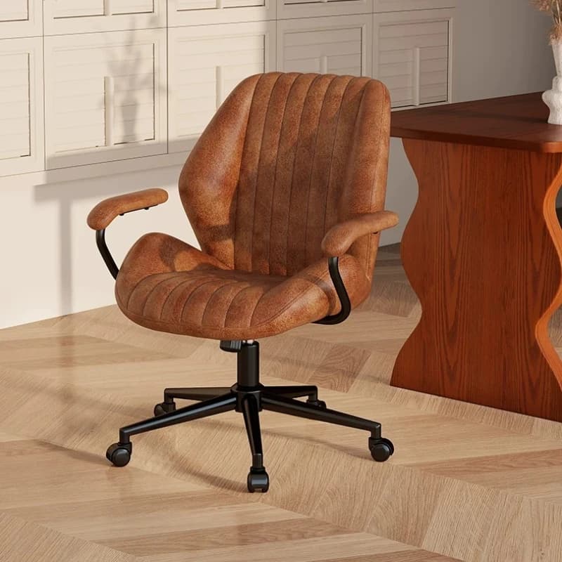 Sedia da ufficio ergonomica per camera da letto e gaming, sedia da ufficio ergonomica mobile per computer, sedie da ufficio per casa, mobili da ufficio