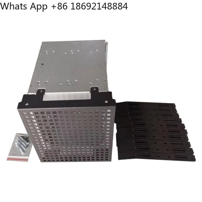 With fan 5-position 3.5-inch hard disk cage, optical drive position screw-free NAS storage bracket in stock