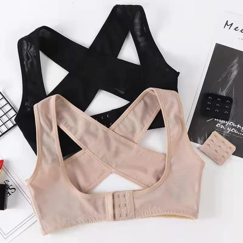 Corsetto modellante per il corpo invisibile Corsetto per la postura del torace da donna Cintura per la schiena Supporto per la spalla Correzione della postura per l'assistenza sanitaria