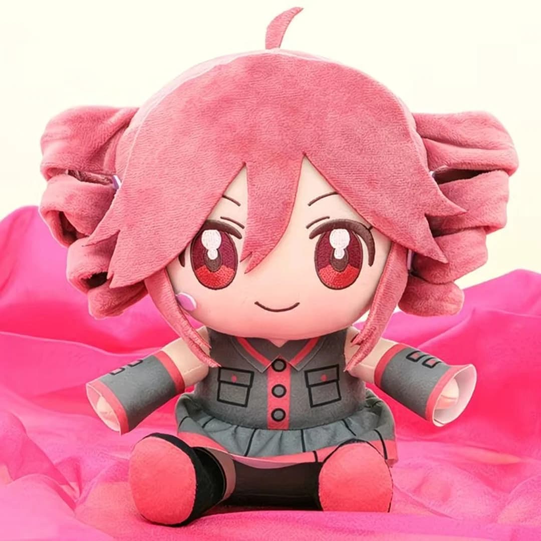 23CM Kasane Teto Peluche Bambola morbida Peluche Ripiene Figura Anime Cosplay Cartone animato Regalo di compleanno Regalo di Natale per i fan Ragazza