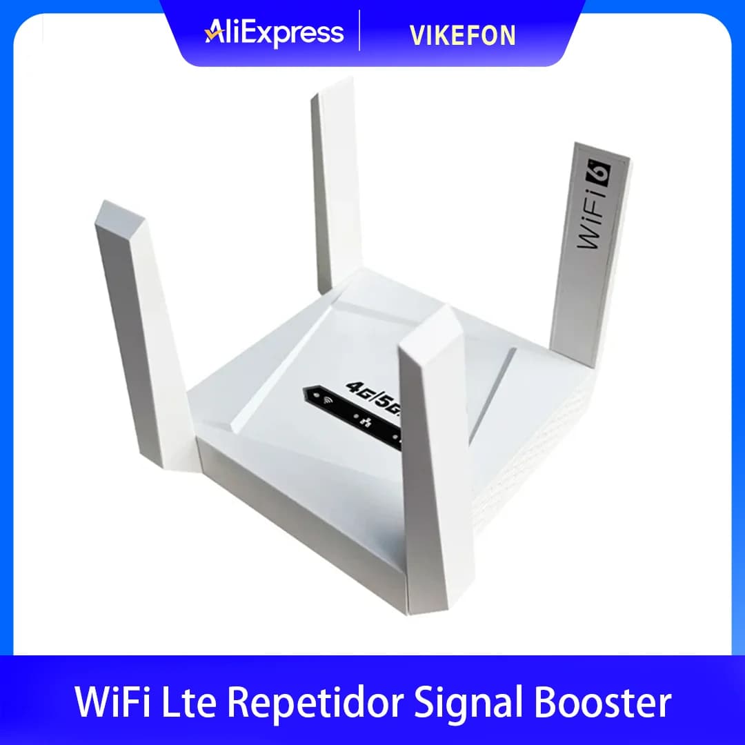 Ripetitore 4G 5G CPE WiFi 6 Estensore wireless 300Mbps Ripetitore Wi-Fi Lte Amplificatore ripetitore di segnale Spina UE