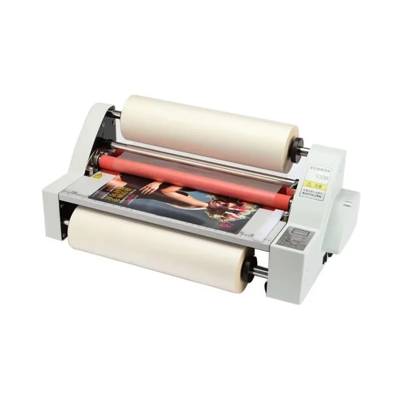 Macchina Laminatrice a Caldo e Freddo 450mm, Manuale ed Elettrica, per Documenti A3 A4, Set di Strumenti per Uso Domestico