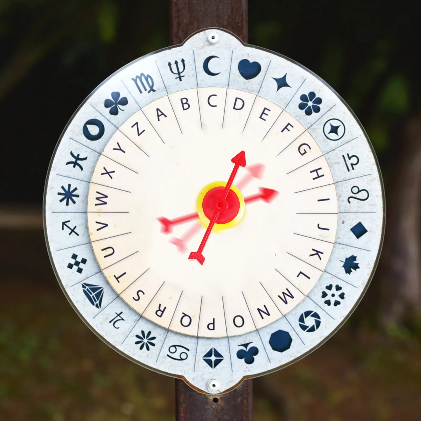 25 Pezzi Freccette in Plastica con Ventosa, Puntatori Rotanti Stabili, Accessorio per Giochi da Tavolo