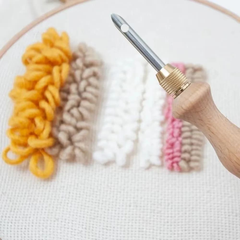 2.5mm/3.5mm/5mm Punch Needle Set Creative DIY Craft Embroidery Stitch Pen Professional Handmade Cross Stitch Needles Sewing