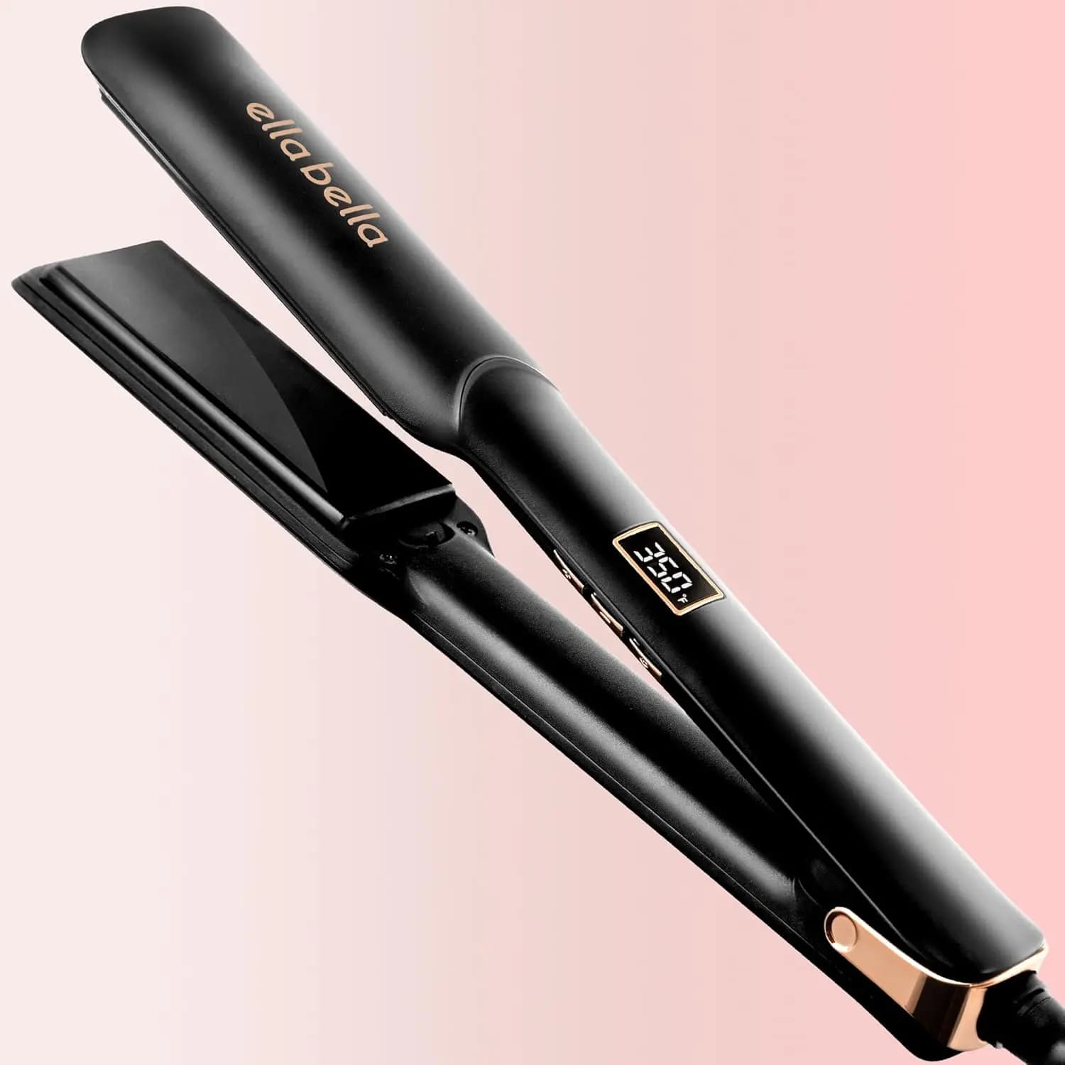 Piastra Professionale in Ceramica per Capelli con Controllo Digitale della Temperatura, Presentata in Good Housekeeping