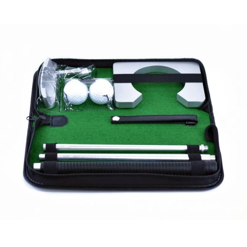 Set di Putter da Golf Kit di pratica per attrezzature da Mini Golf portatile con palla da Putter staccabile per Kit di allenatore di Golf Indoor/Outdoor
