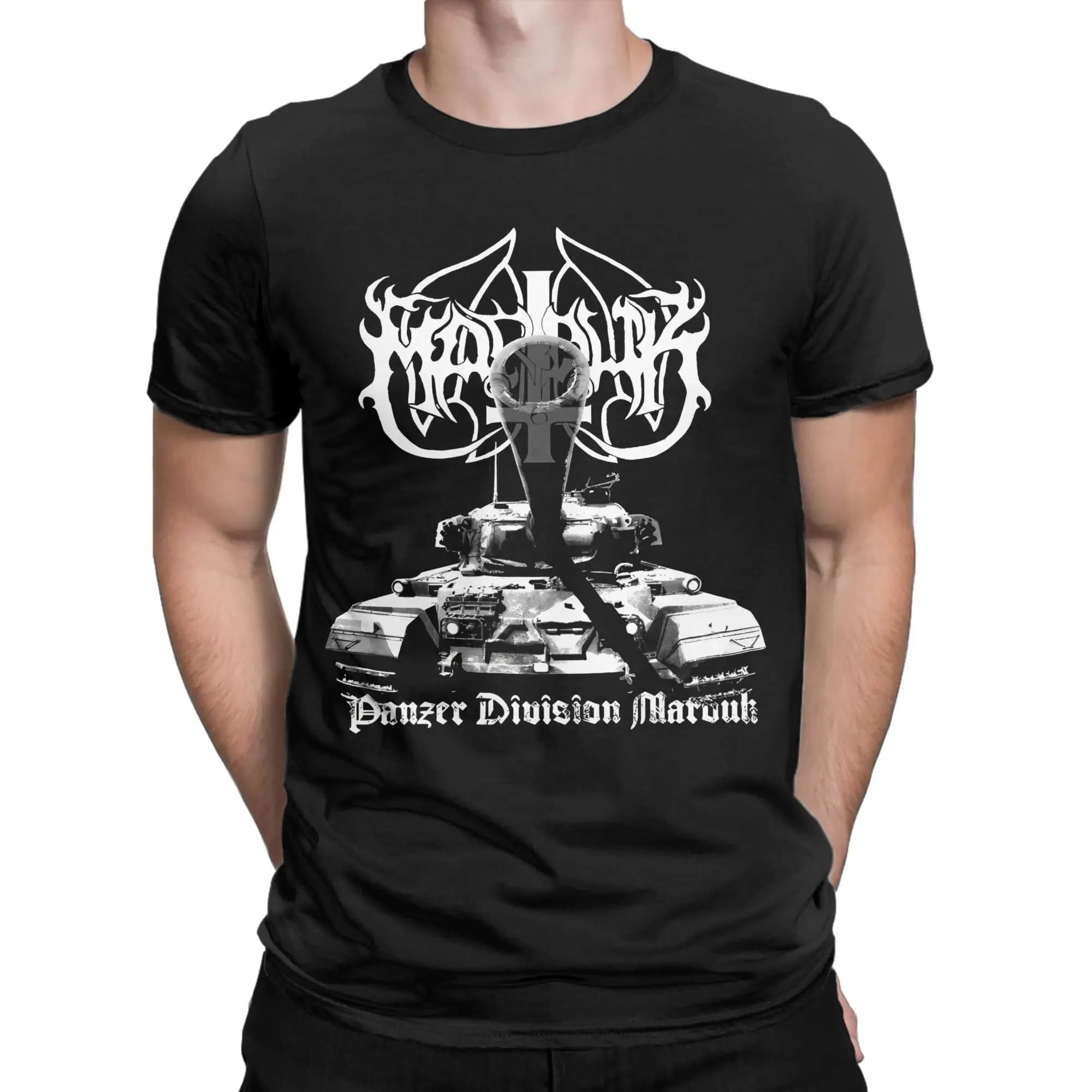Marduk Metal Band Nuovo arrivo T Shirt Uomo Donna 100% cotone Tee Shirt Abbigliamento