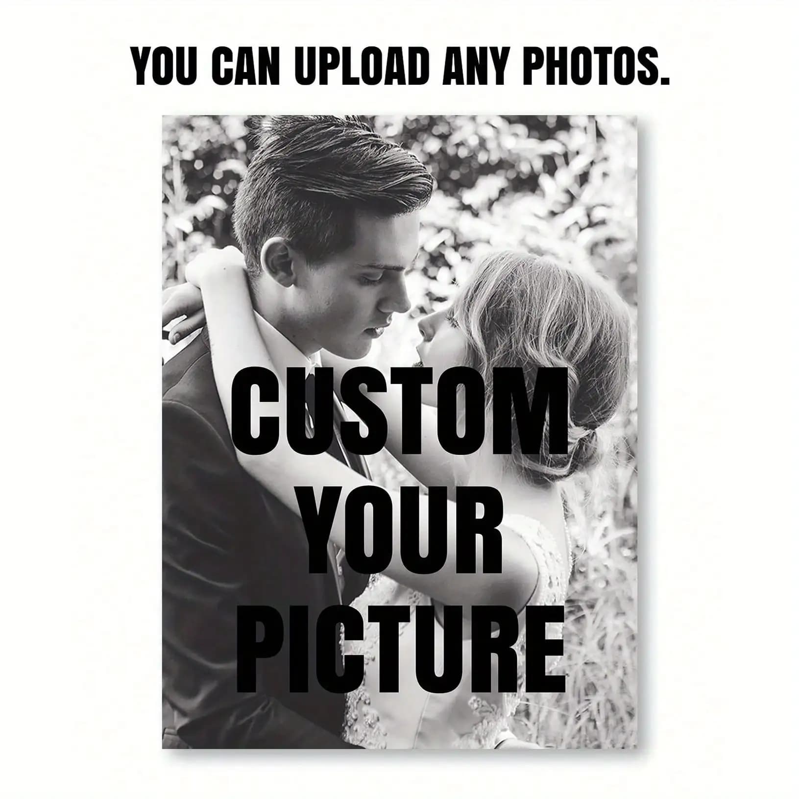 1 Personalized Frameless PC Printing On Canvas For Decorating Bedroom Art Customized Print Photo Printing Kids Gift Poster