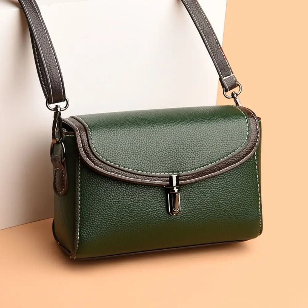 Borse a tracolla con patta a tracolla moda donna borsa a tracolla piccola in pelle PU borsa a tracolla tendenza pochette femminile