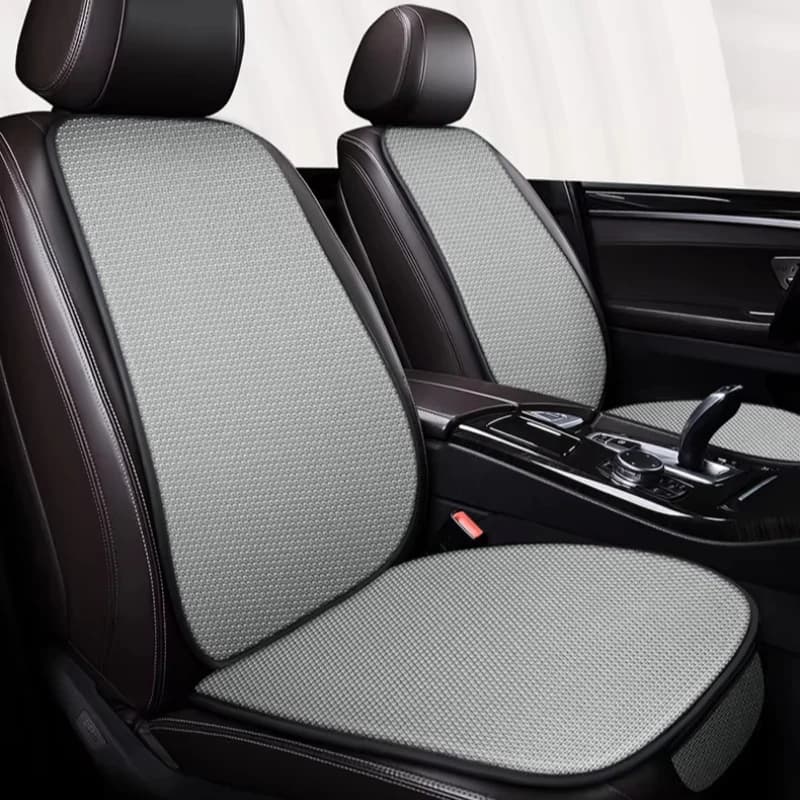 Ice Silk Breathable Car Seat Cover Universal Full Set Non Slip Car Seat Pad Auto Interior Accessories Car Seat Protection Cover