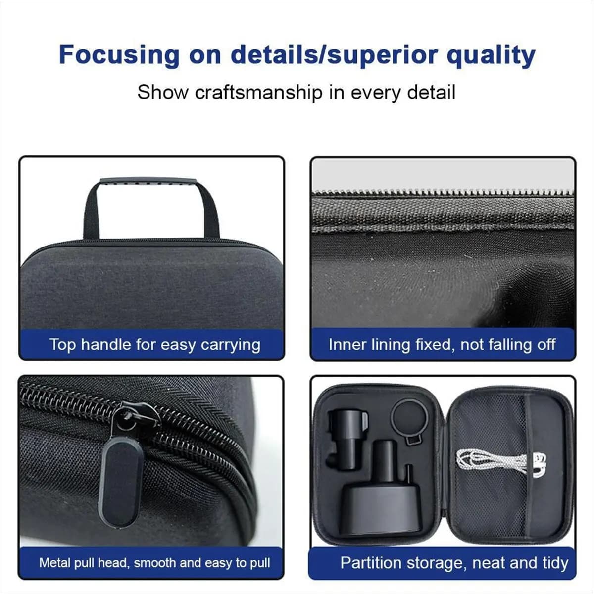 Nuova borsa da trasporto per adattatore caricabatterie CCS1 J1772, custodia da viaggio in EVA per accessori di ricarica per auto elettriche