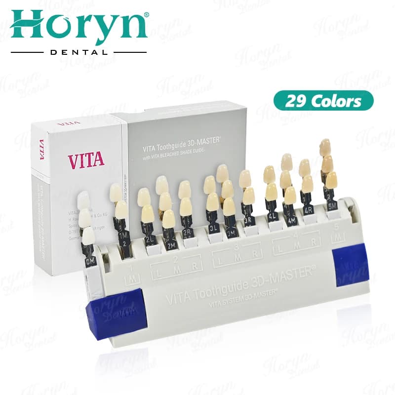 Guide Colors Life 3D Master for Dentistic Laboratory, 29 Tonaility for Teeth whitening, Color plate for dental clinics