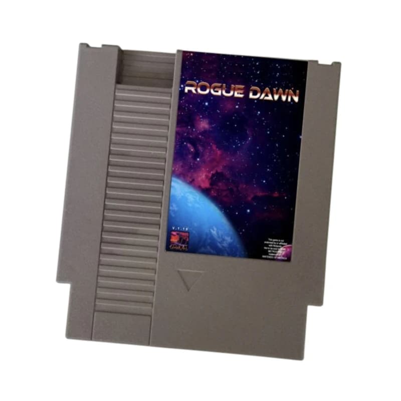 Cartuccia di gioco Rogue Dawn metrica per scheda di videogioco NES Console 72pin