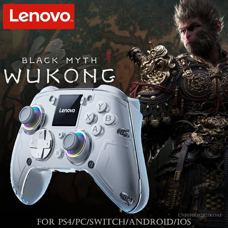 New Lenovo X01 gamepad with joystick Hall display screen suitable for Nintendo Switch2 iPhone phone Android Windows PS4 PC Steam
