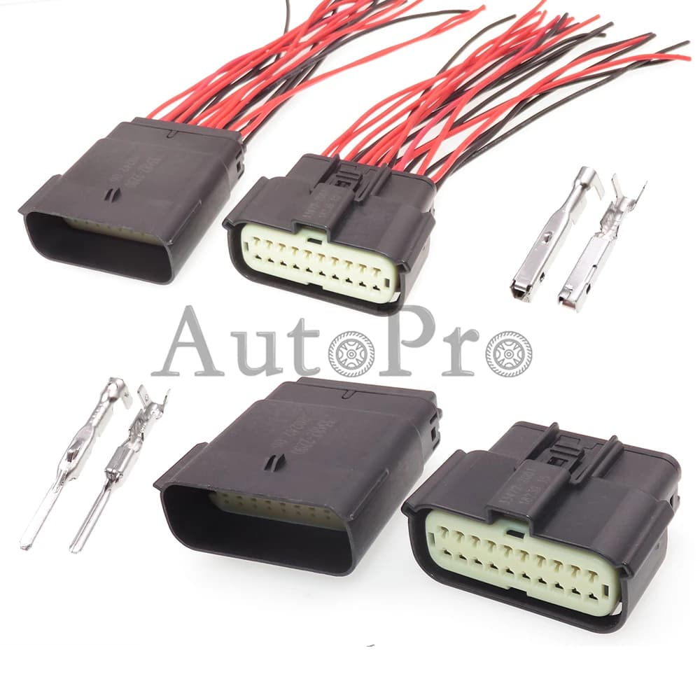1 Set connettore Starte per Automobile a 20 vie per Buick 33482-2132 33472-2001 presa per cablaggio per Auto spina impermeabile per faro automatico