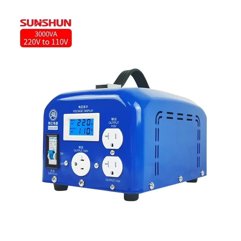 Special Offer: Step-Down 3000W Transformer, High Speed 220V to 110V Power Converter, for Blenders, 3000VA 3kW 220 110