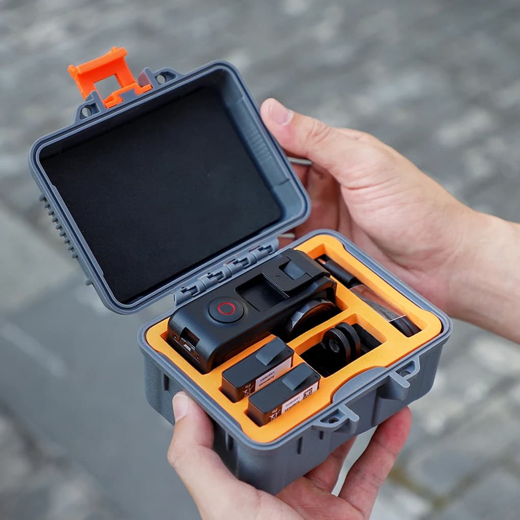 Sealed Storage Box for O SMO ACTION Mini Must-have for Travel Fans Quick Release Adapter