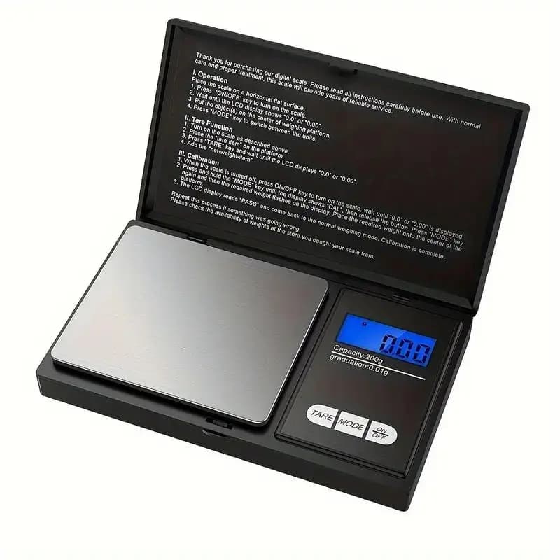 1pc mini scale stainless steel electronic scale digital pocket balance gold gram portable pocket balance