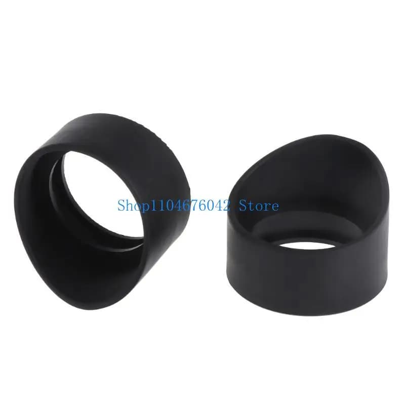652F 2 pezzi oculare in gomma morbida schermatura degli occhi 32-36mm protezioni per occhi tazze coperture per oculari per