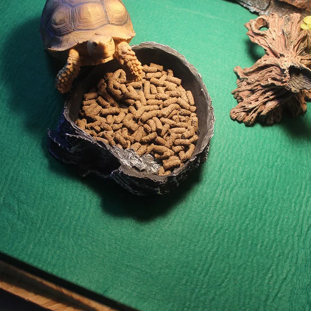 Waterproof Reptile Mat Moisture-Proof Cushion 50x30cm Warm Pad for Small Reptiles Tortoises Lizards Pet Sleeping Comfort