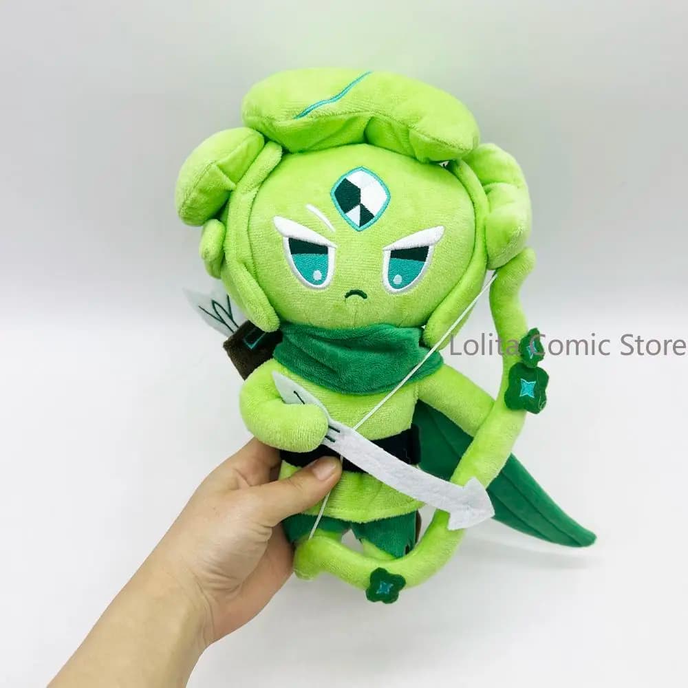 Cookie Run: Kingdom Wind Archer Cookie Kawaii Bambola di Peluche Anime 28cm Giocattoli Imbottiti da Vestire Decorazione per la Stanza Figura in Cotone Regalo